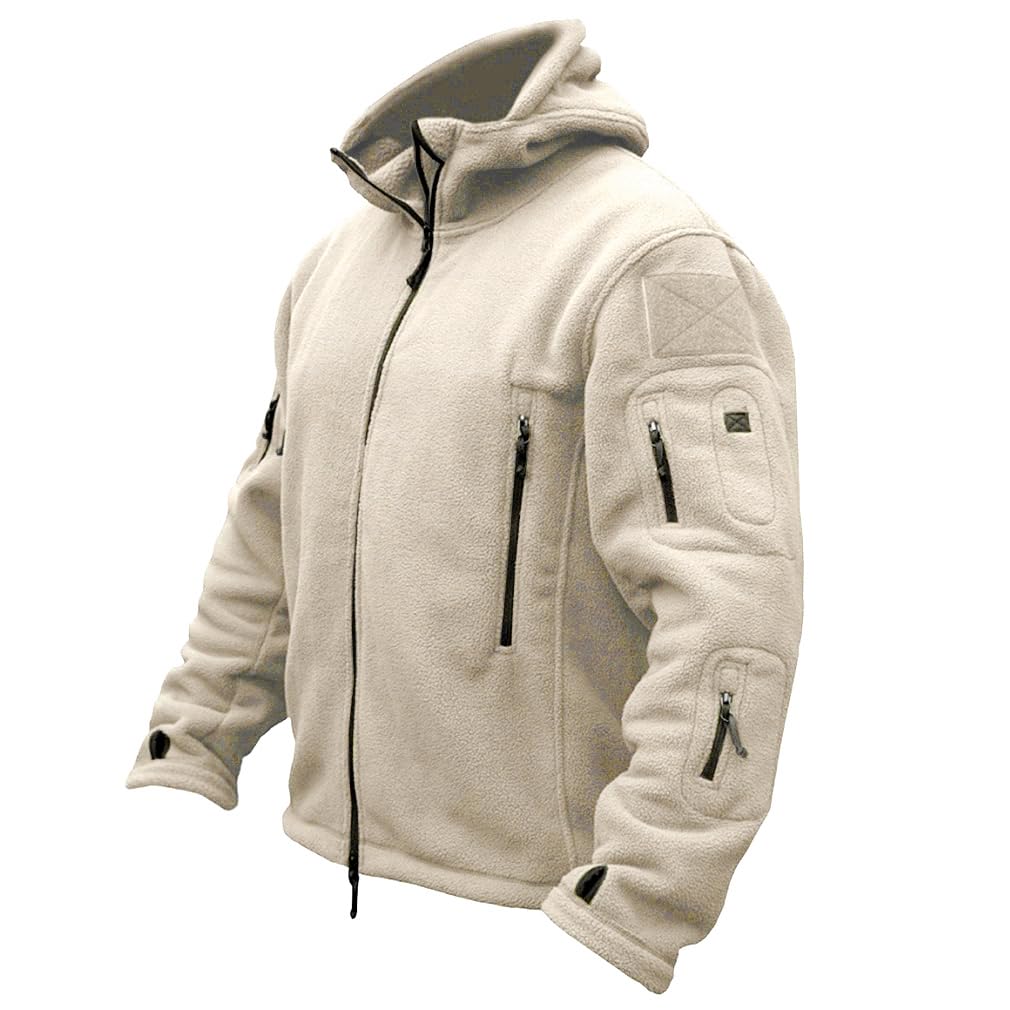 ReFire Gear Men's Warm Military Tactical Sport Fleece Hoodie Jacket
