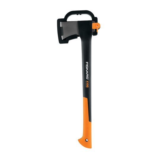 Fiskars X27 Super Splitting Axe - 36" Wood Splitting Axe for Medium to Large Size Logs with Shock-Absorbing Handle - Split Firewood - Forged Steel Blade - Bushcraft Gear and Camping Axe