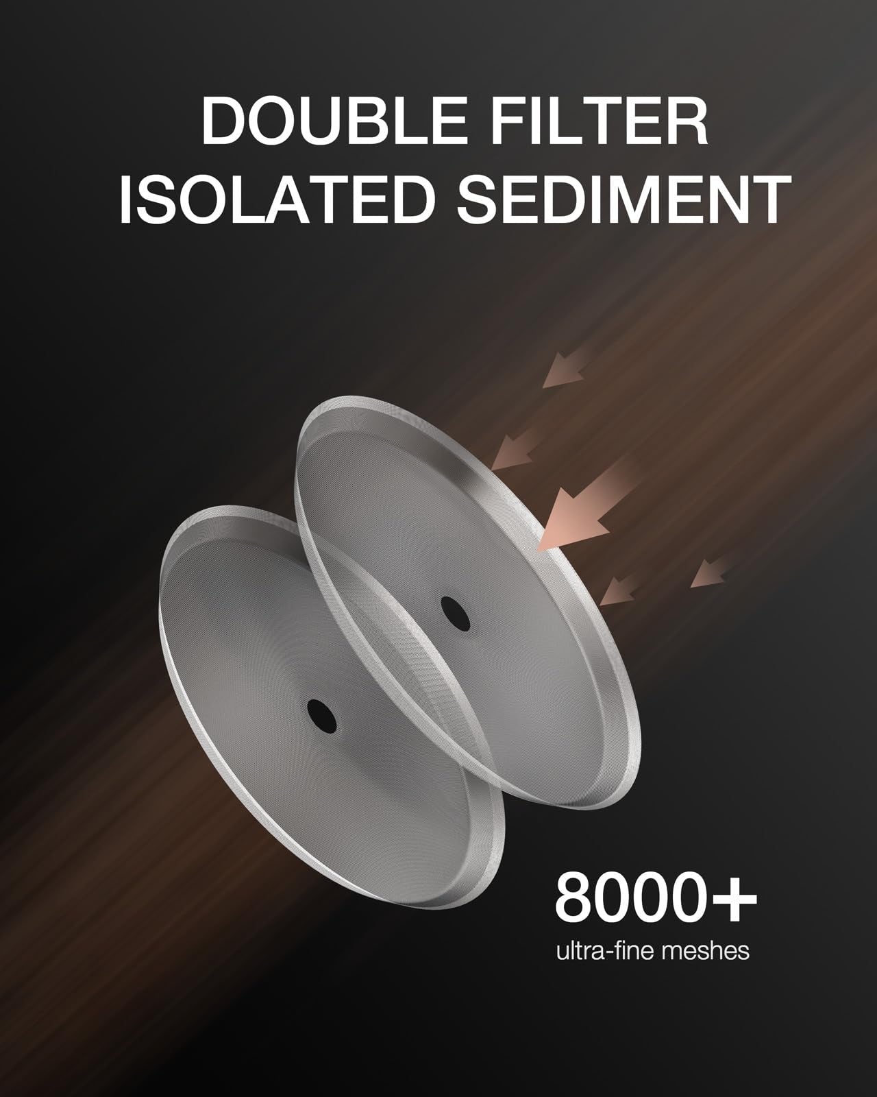 BAYKA French Press Coffee Maker, Large 304 Stainless Steel Coffee Press, Cold Brew Heat Resistant Thickened Borosilicate Coffee Pot for Camping Travel Gifts, 34 Ounce, Dark Pewter