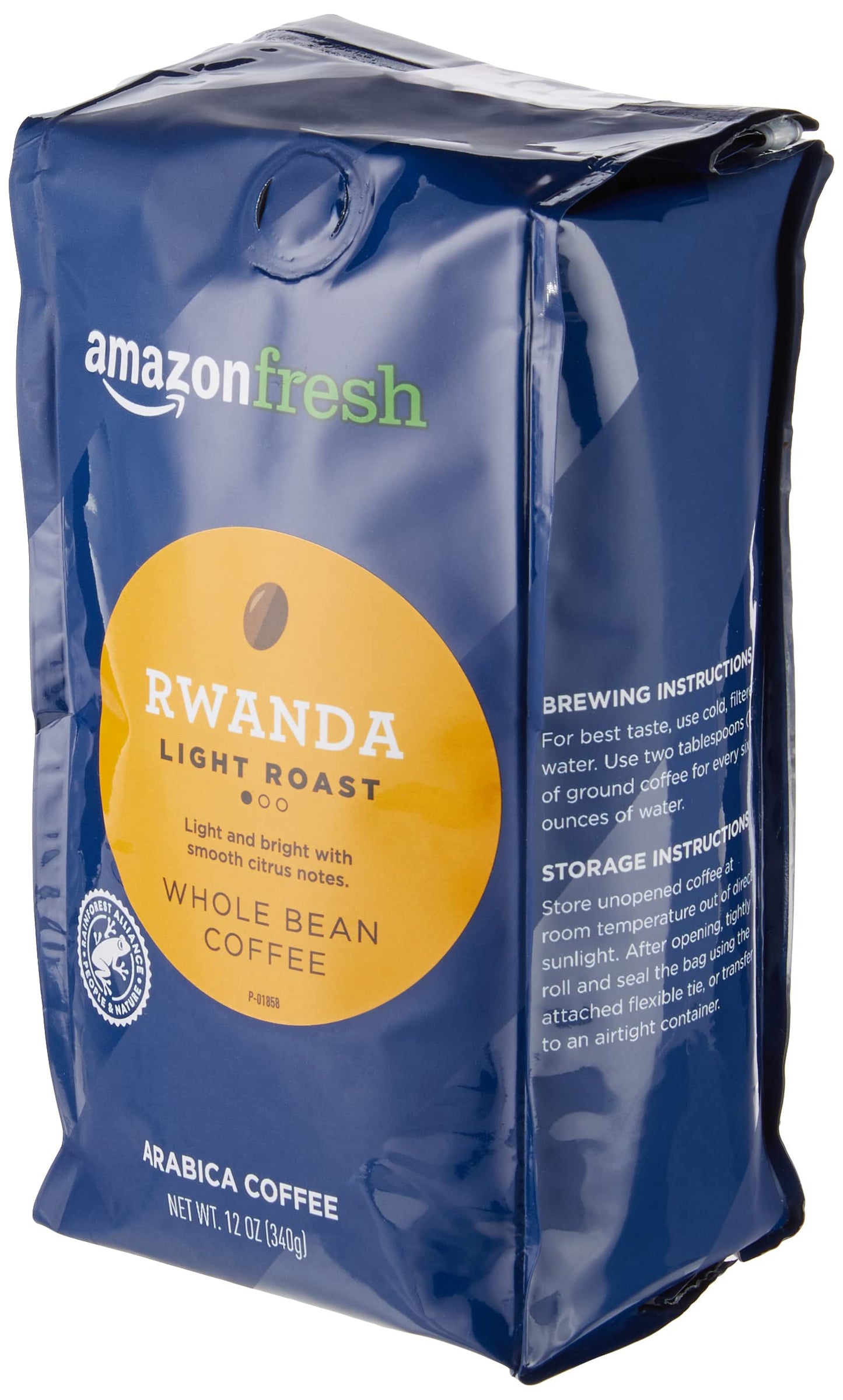Amazon Fresh, Colombia Whole Bean Coffee Medium Roast, 32 Oz