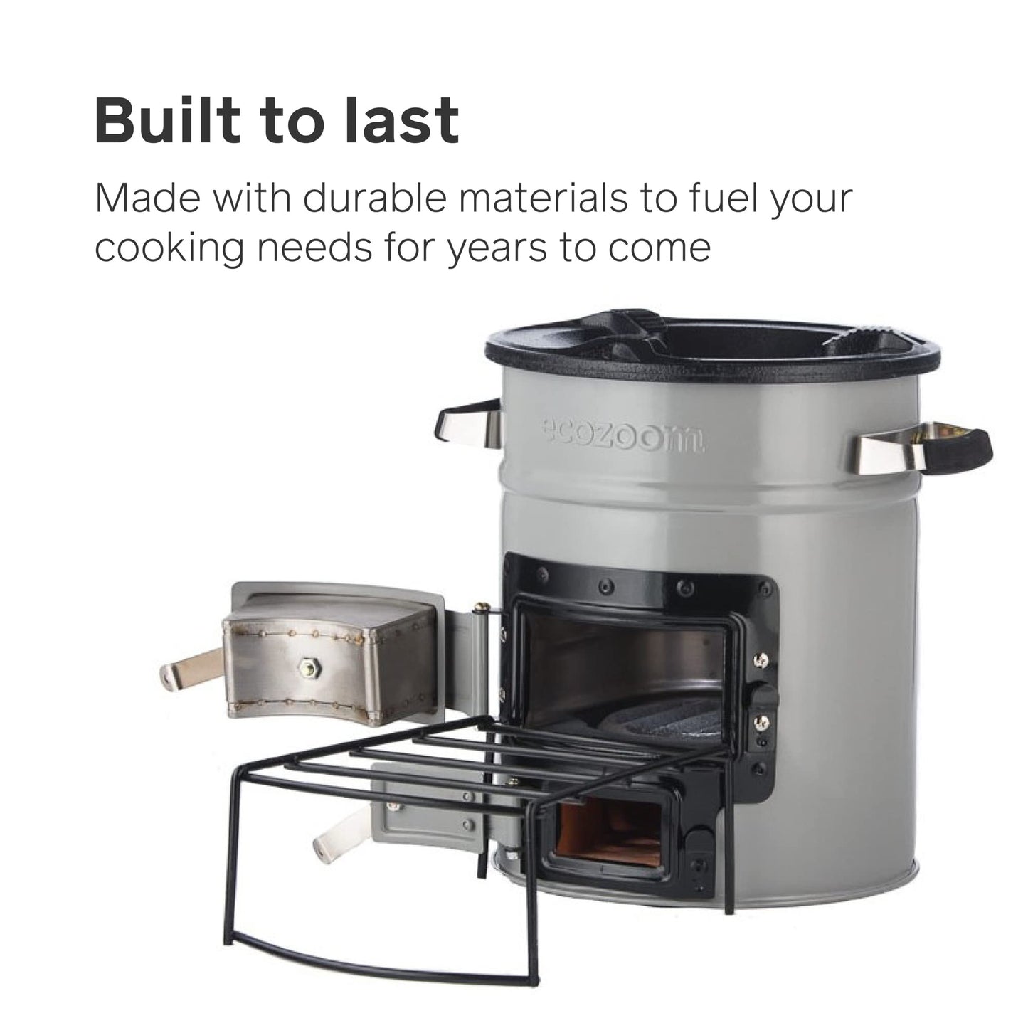Rocket Stove Heavy Duty Portable Camp Stove for Outdoor Cooking