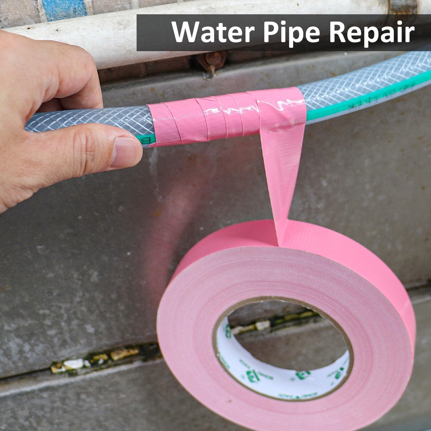 BOMEI PACK Green Duct Tape, 3Rolls Heavy Duty Strong Industrial Color Duct Tape 9mil x 1.88inch x 30yds for Packing and Repairing