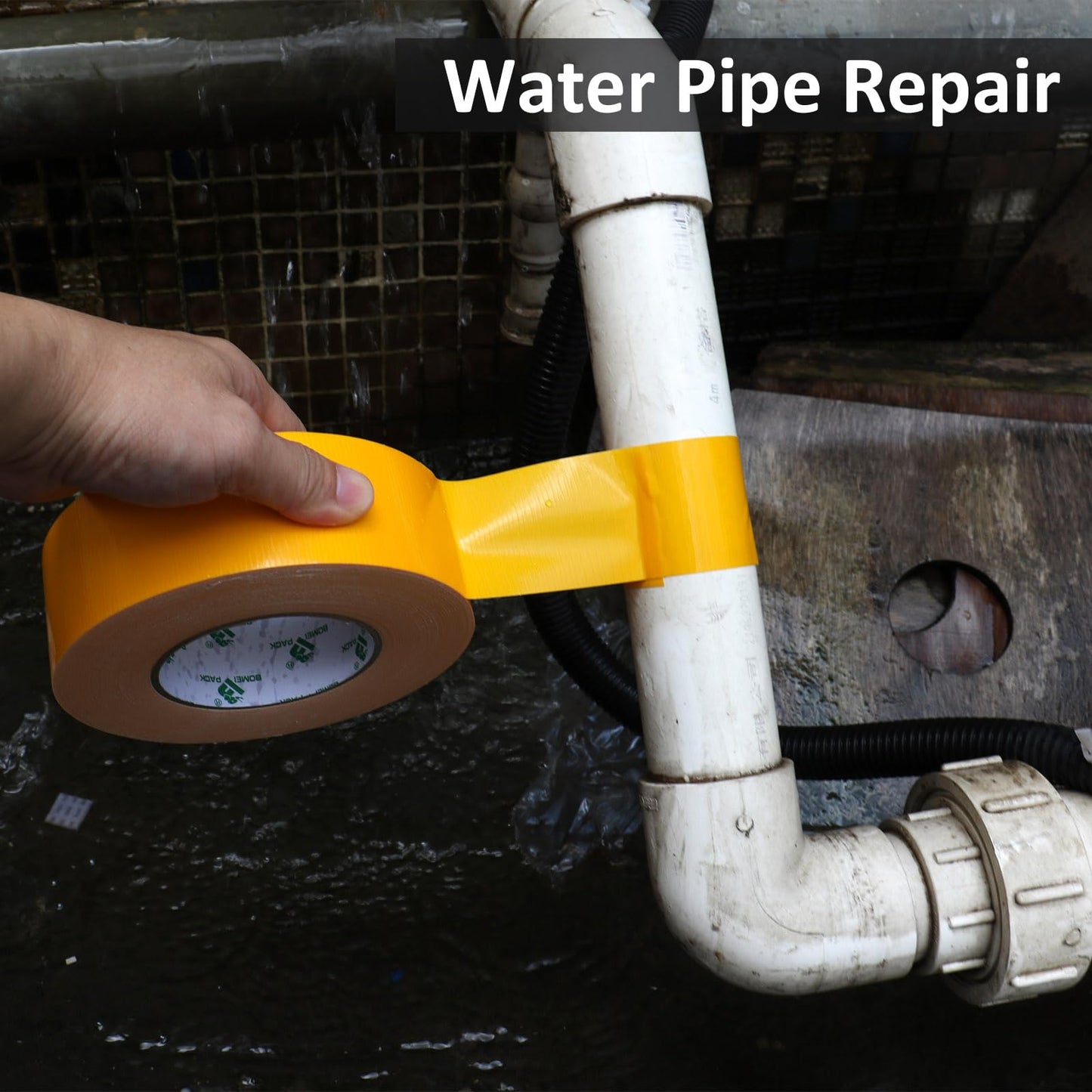 BOMEI PACK Green Duct Tape, 3Rolls Heavy Duty Strong Industrial Color Duct Tape 9mil x 1.88inch x 30yds for Packing and Repairing