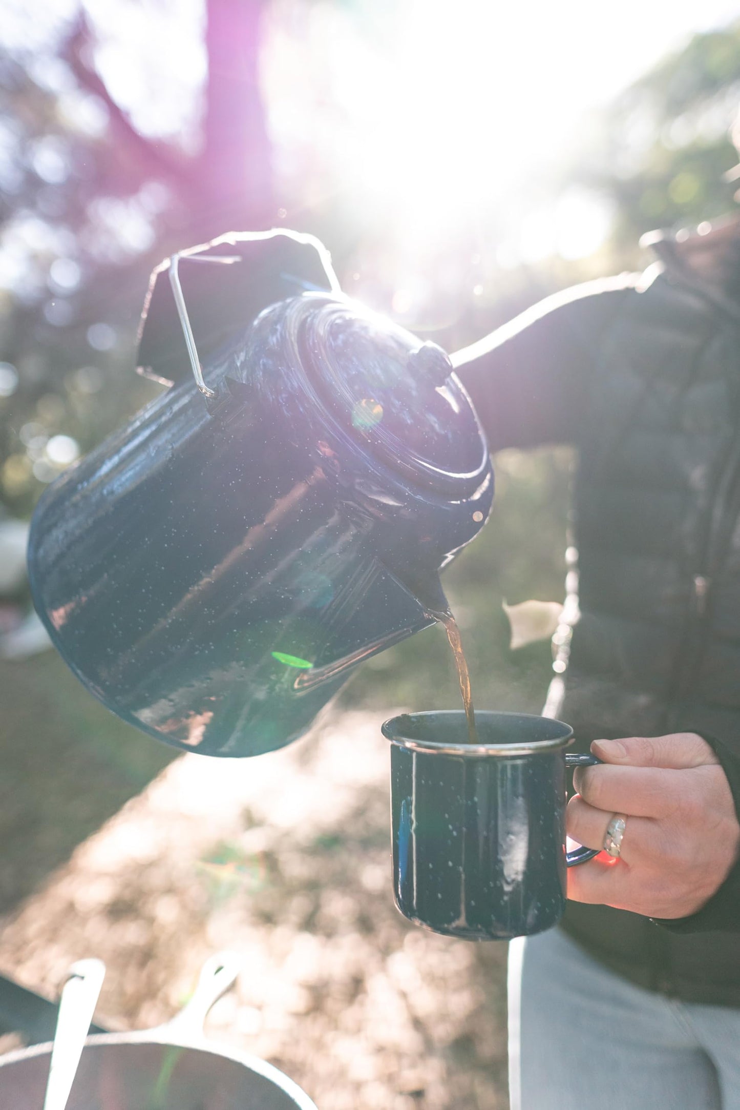 Stansport Enamel Coffee Pot