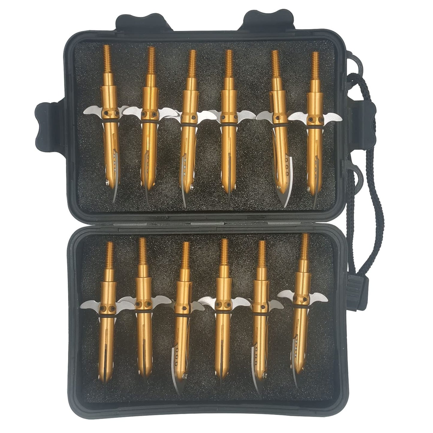 Stainless Steel Hunting Archery Broadheads Blades Grain Screw-in Arrow Heads Tips Compatible with Traditional Bows Archery Broad Crossbow Recurve6