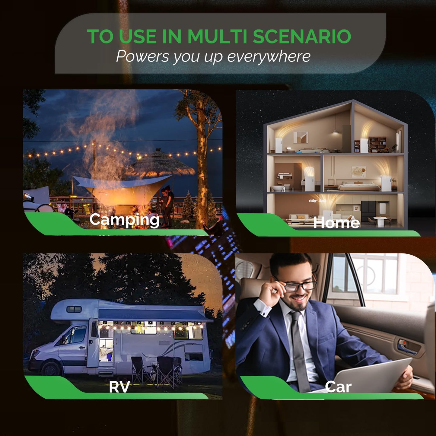 EDECOA Pure Sine Wave Power Inverter 3500W DC 12V to AC 120V with LCD Display and Remote Controller 4 AC Outlets and 1 Terminal Block