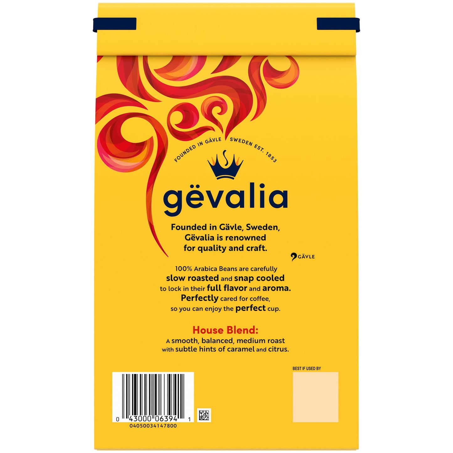 Gevalia House Blend Medium Roast 100% Arabica Ground Coffee, for a Keto and Low Carb Lifestyle, 20 oz Bag