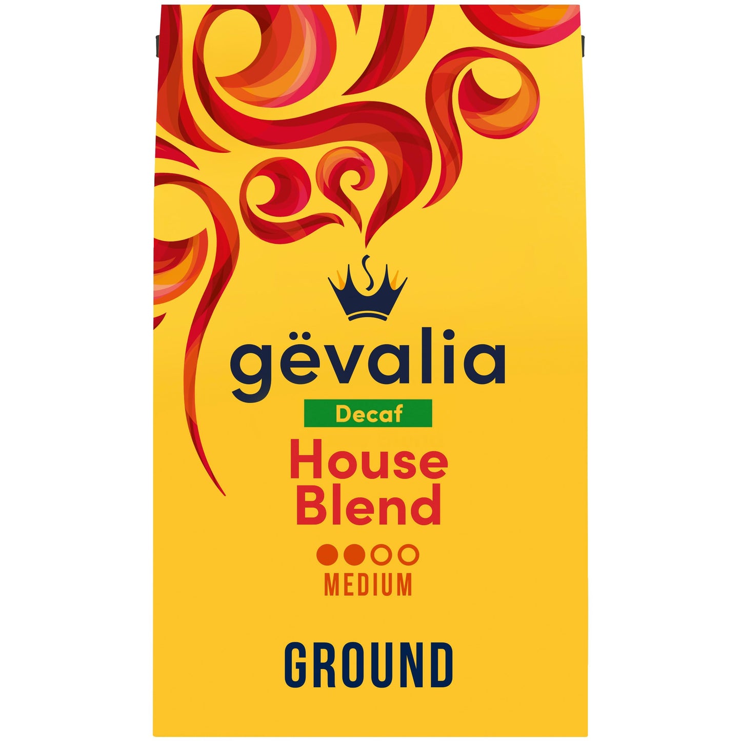Gevalia House Blend Medium Roast 100% Arabica Ground Coffee, for a Keto and Low Carb Lifestyle, 20 oz Bag