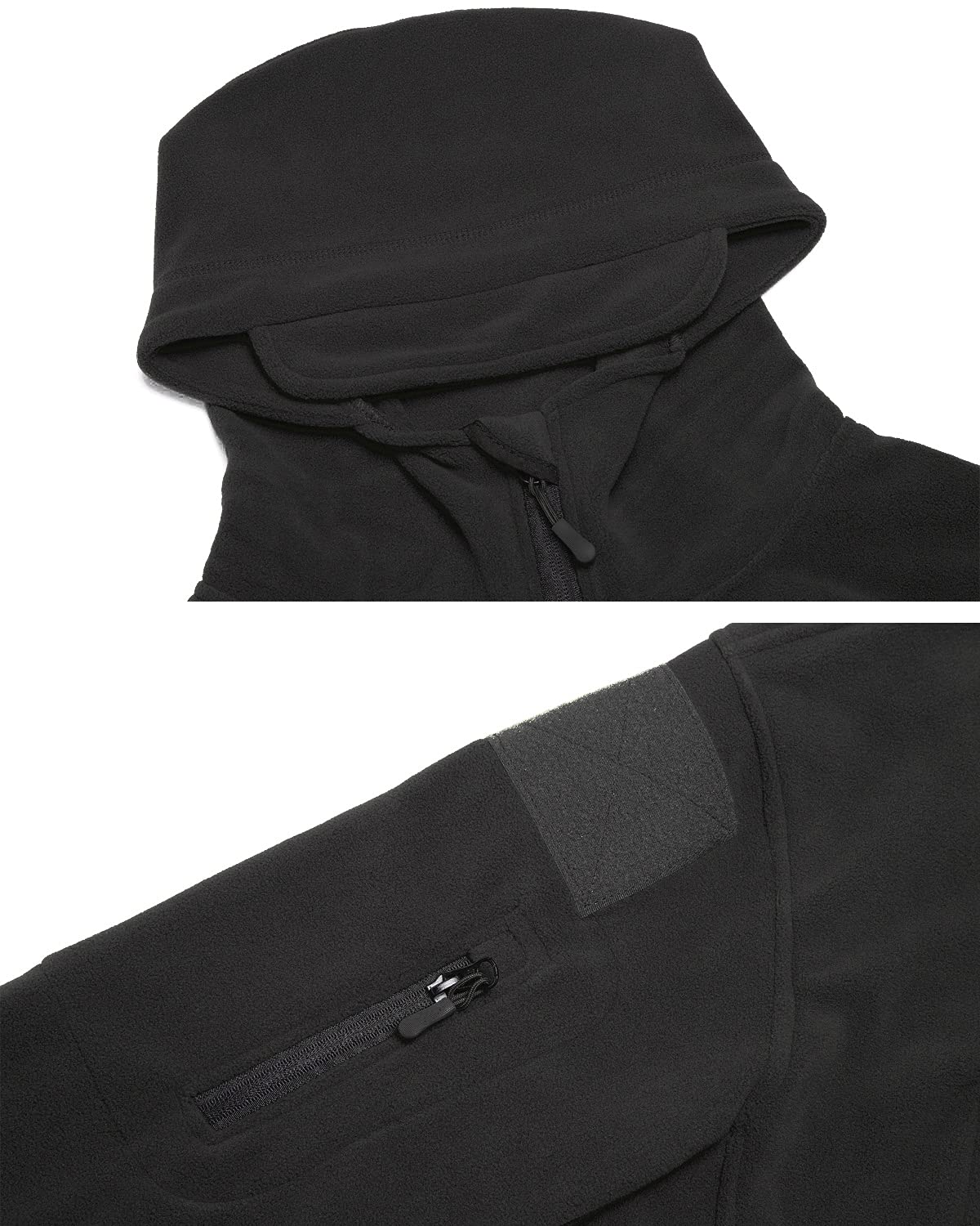ReFire Gear Men's Warm Military Tactical Sport Fleece Hoodie Jacket