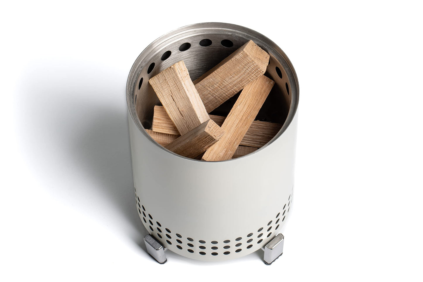 Superior Trading Oak Mini Fire Wood w/Fire Starter Pods, Winter Fireplace Starter, Wood Stove, USDA Cert 4-5” Kiln Dried Firewood, USA Made, 10-11 lbs in Plastic Storage Box