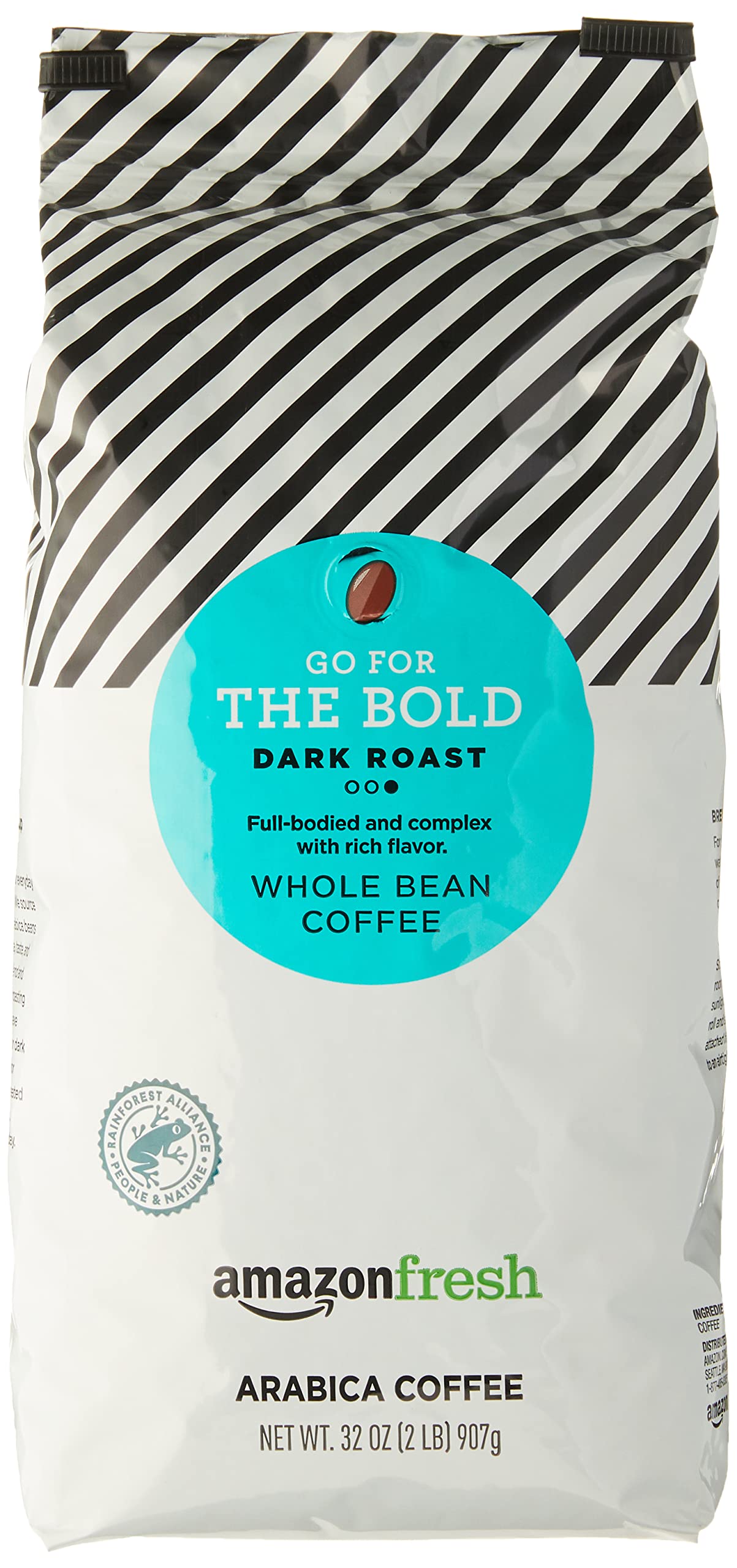 Amazon Fresh, Colombia Whole Bean Coffee Medium Roast, 32 Oz