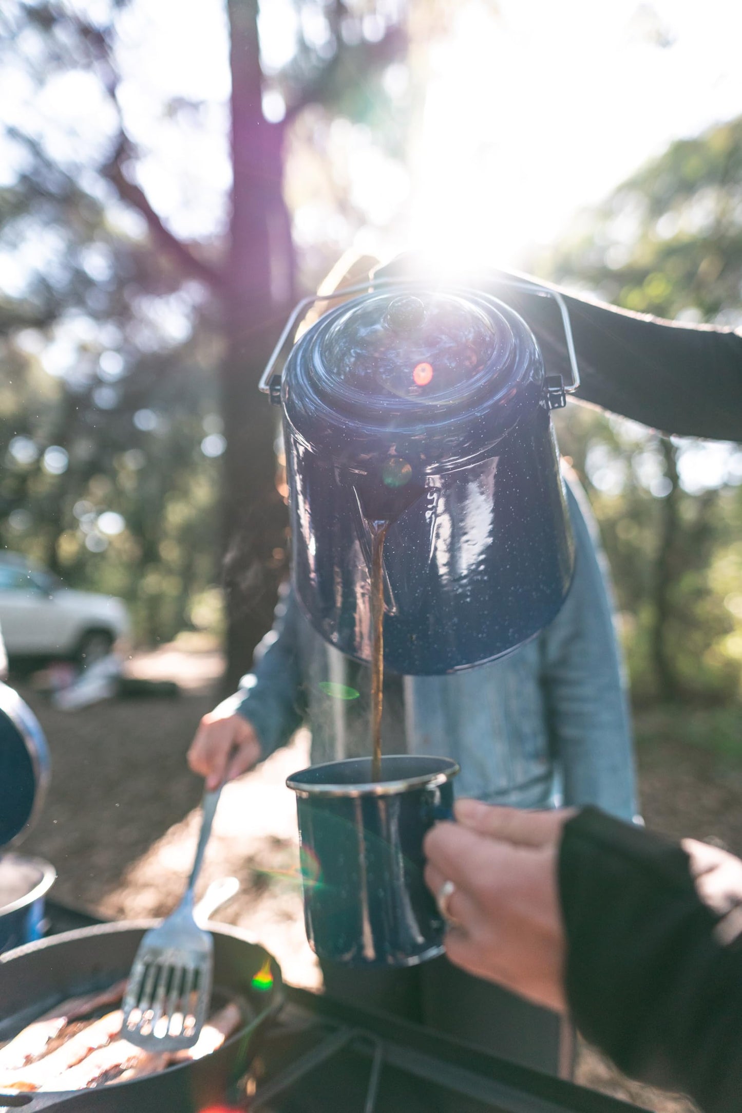 Stansport Enamel Coffee Pot