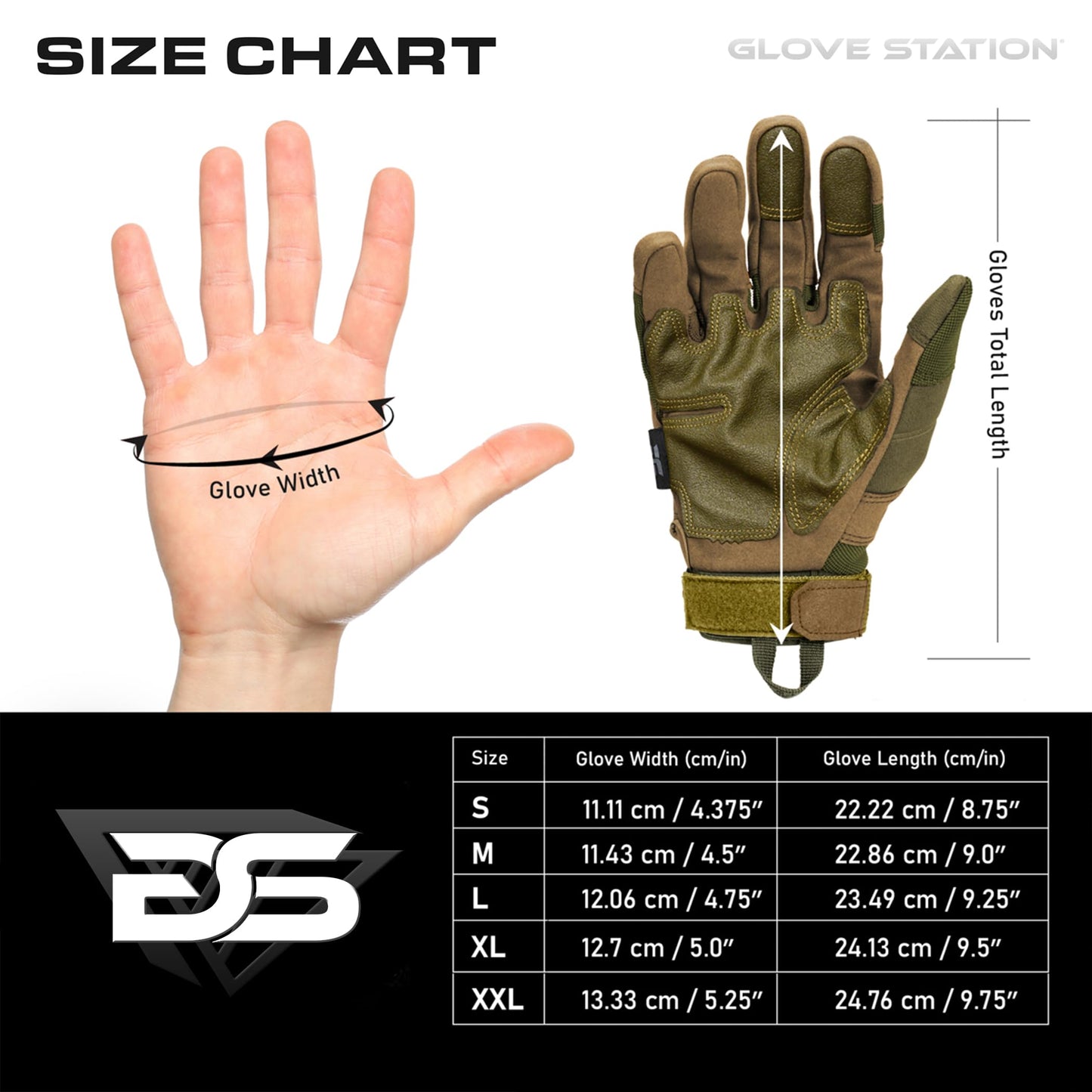 Glove Station - Tactical Shooting Hard Knuckle Gloves for Men and Woman with Touchscreen Fingers - Durable and Comfortable Hand-Gear for Outdoor Work Shooting and Hunting