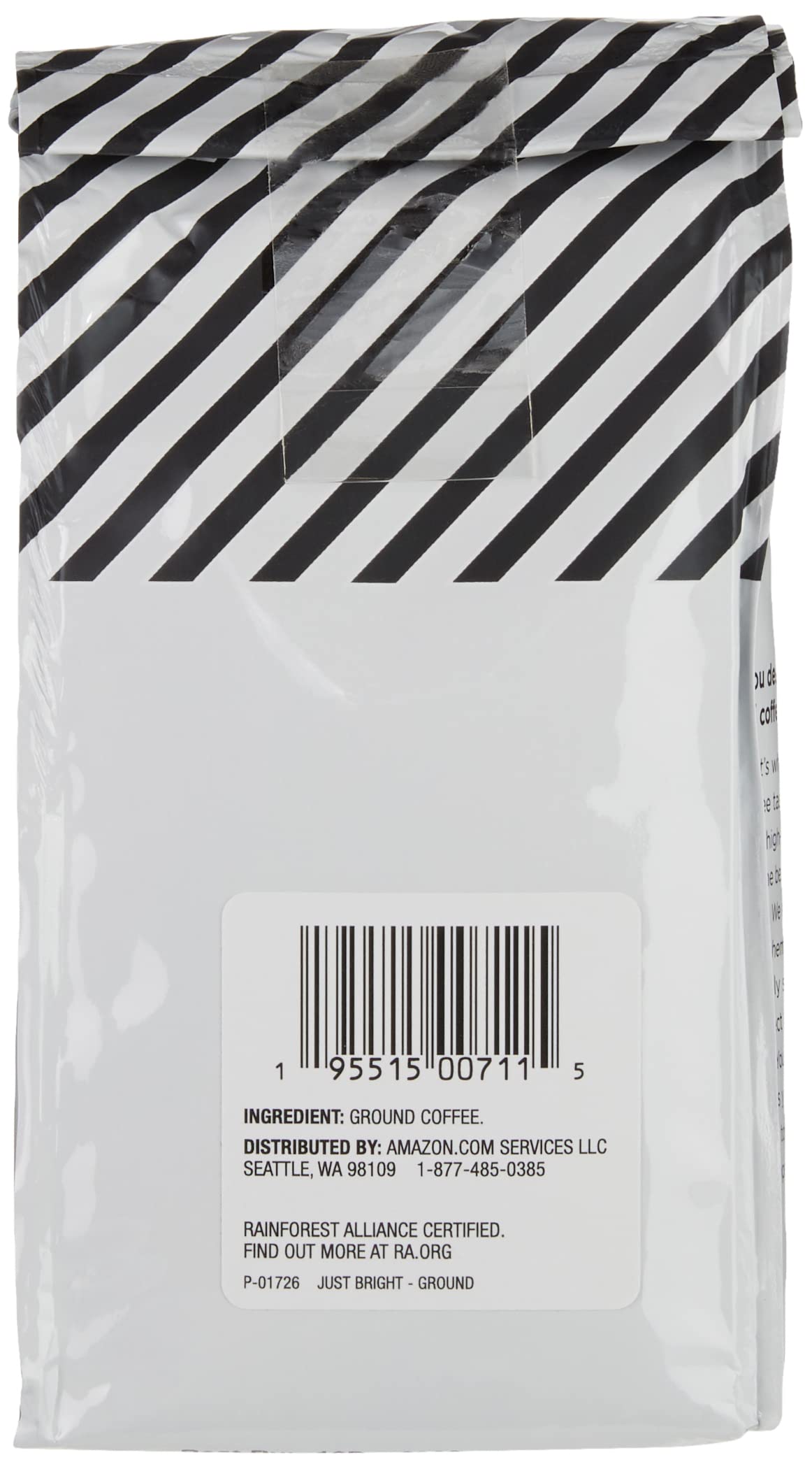 Amazon Fresh Direct Trade Nicaragua Ground Coffee, Medium Roast, 12 Ounce (Pack of 3)