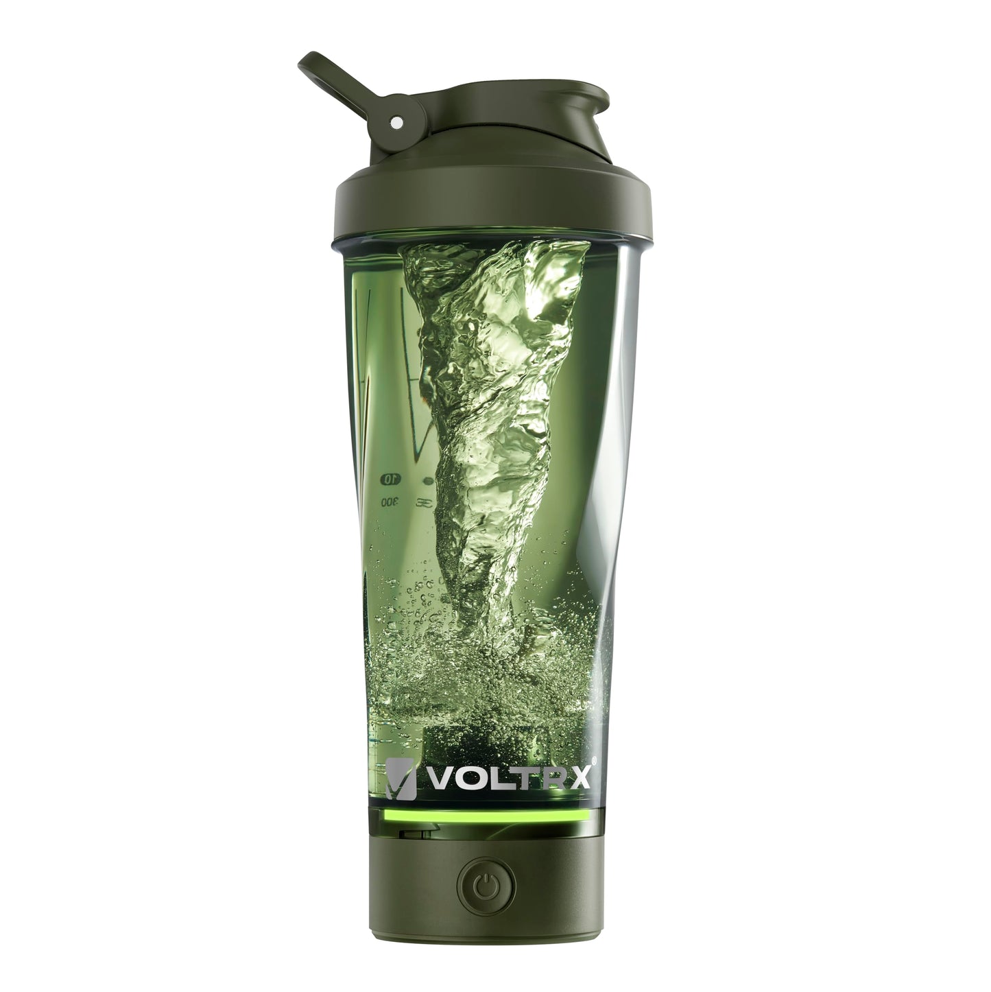 VOLTRX VortexBoost Electric Shaker Bottle, USB C Rechargeable Protein Shake Mixer, Shaker Cups for Protein Shakes and Meal Replacement Shakes, BPA-Free, Made with Tritan, Black