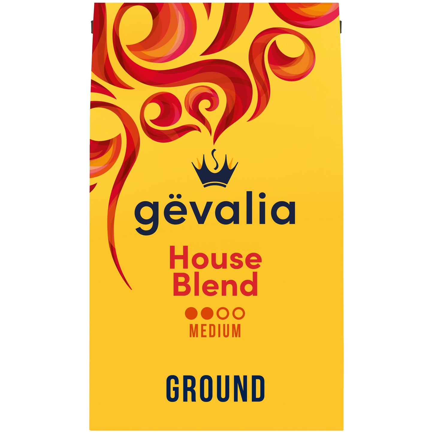Gevalia House Blend Medium Roast 100% Arabica Ground Coffee, for a Keto and Low Carb Lifestyle, 20 oz Bag