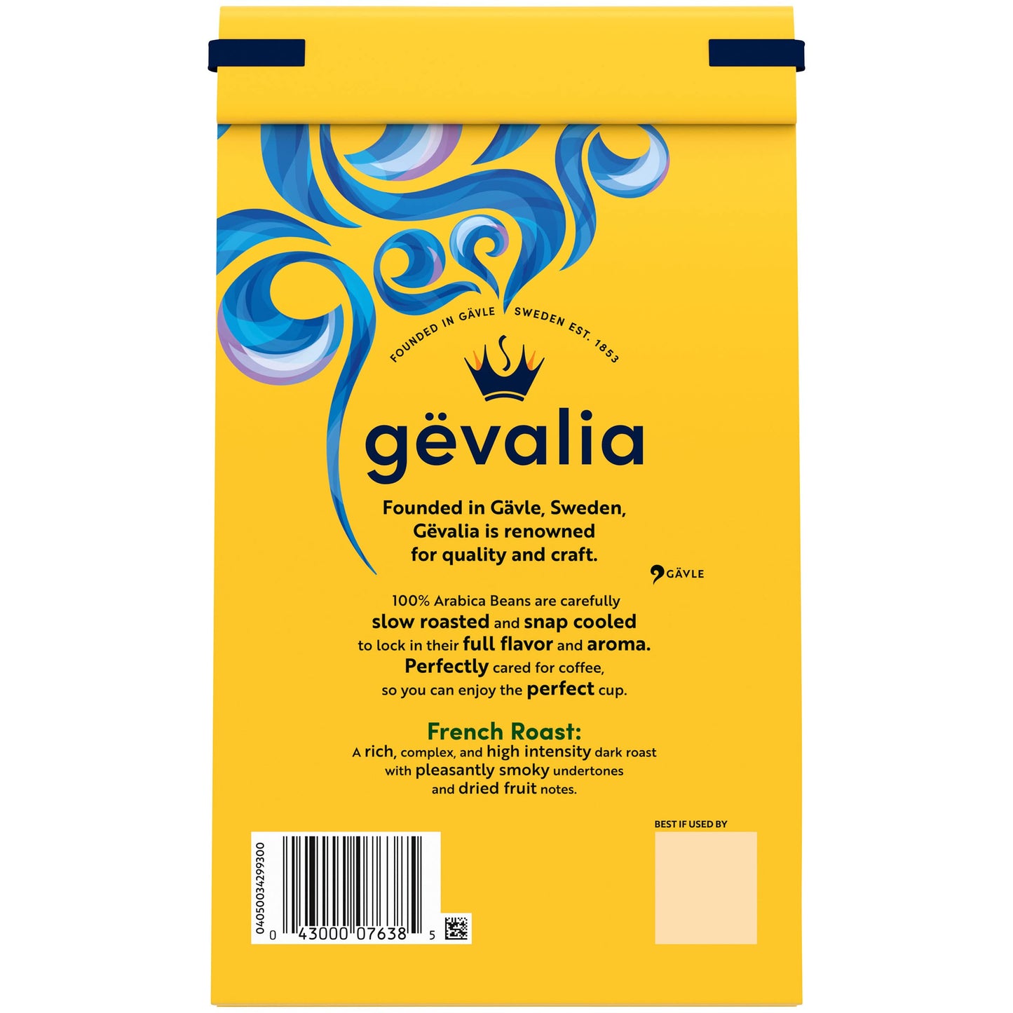 Gevalia House Blend Medium Roast 100% Arabica Ground Coffee, for a Keto and Low Carb Lifestyle, 20 oz Bag
