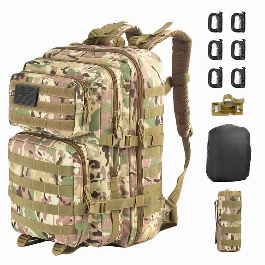 GZ XINXING Military Tactical Backpack Army 3 Day Assault Pack Molle Bug out Bag Backpacks For Men