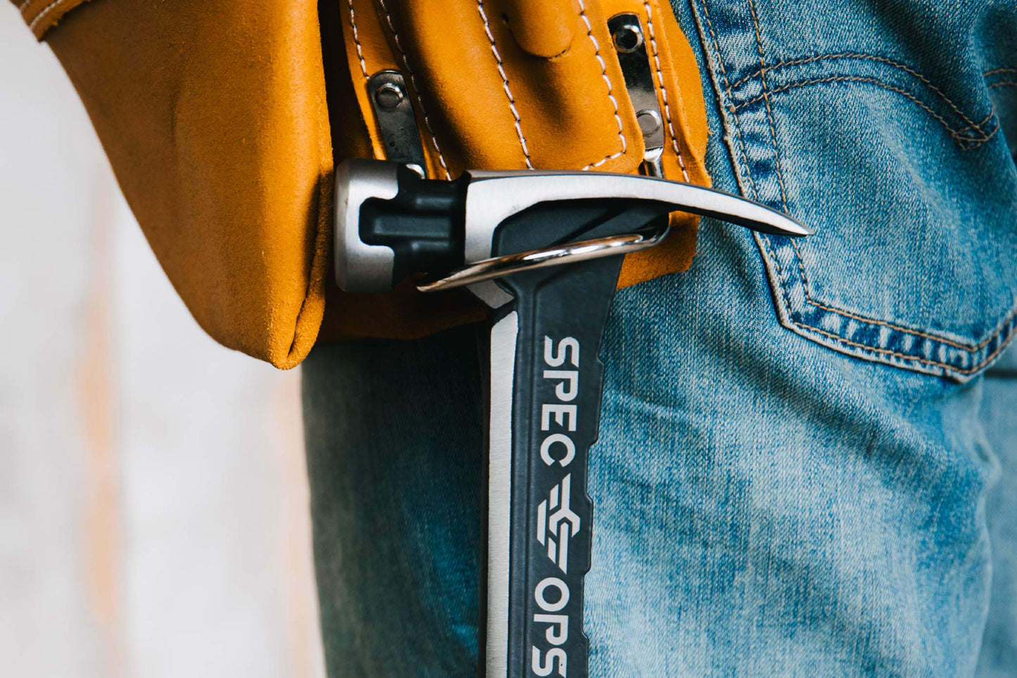 Spec Ops Tools 20 oz Rip Claw Nailing Hammer with Smooth Face, Shock-Absorbing Grip, 3% Donated to Veterans