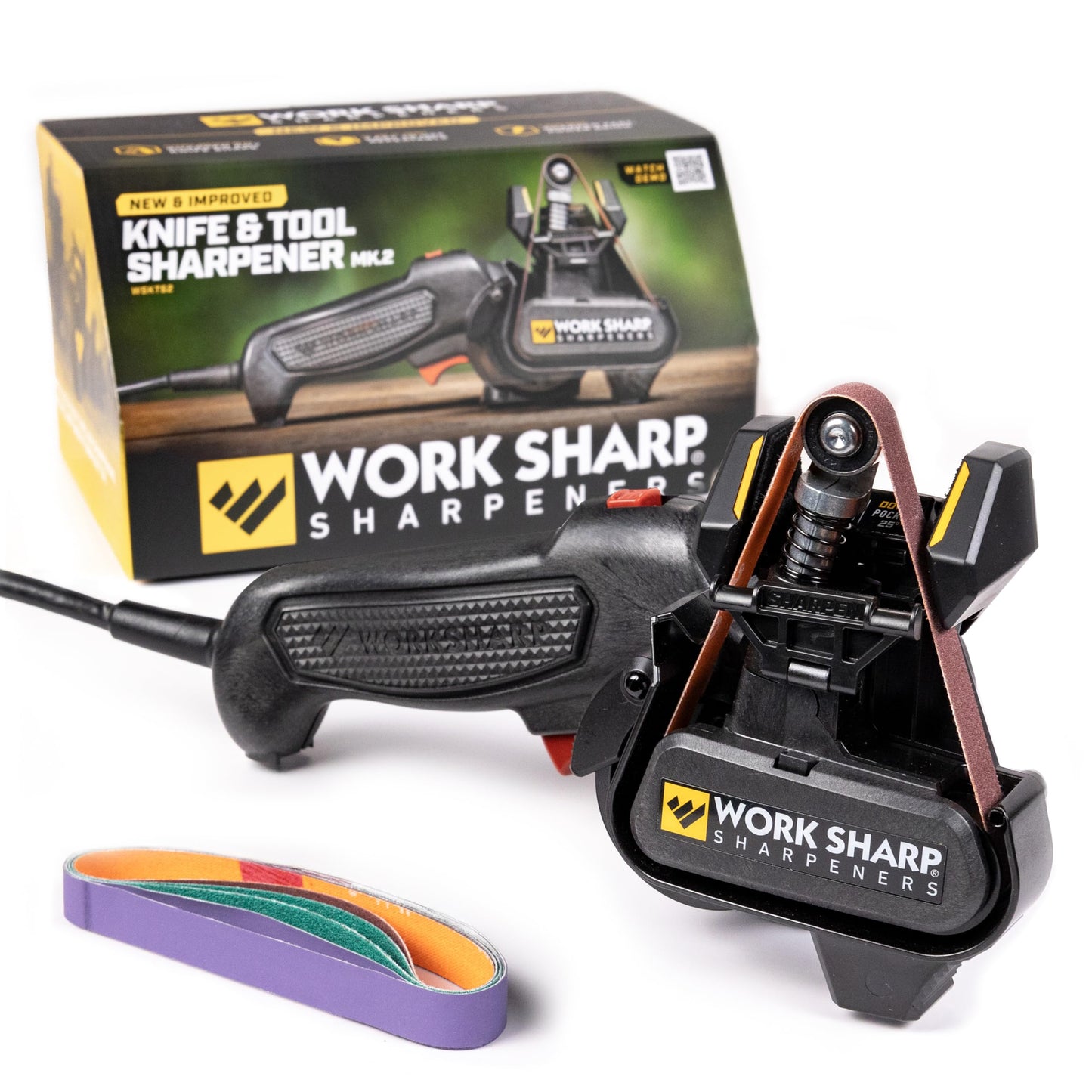 Work Sharp MK2 Professional Electric Knife and Tool Sharpener - Adjustable Tool and Knife Sharpening System