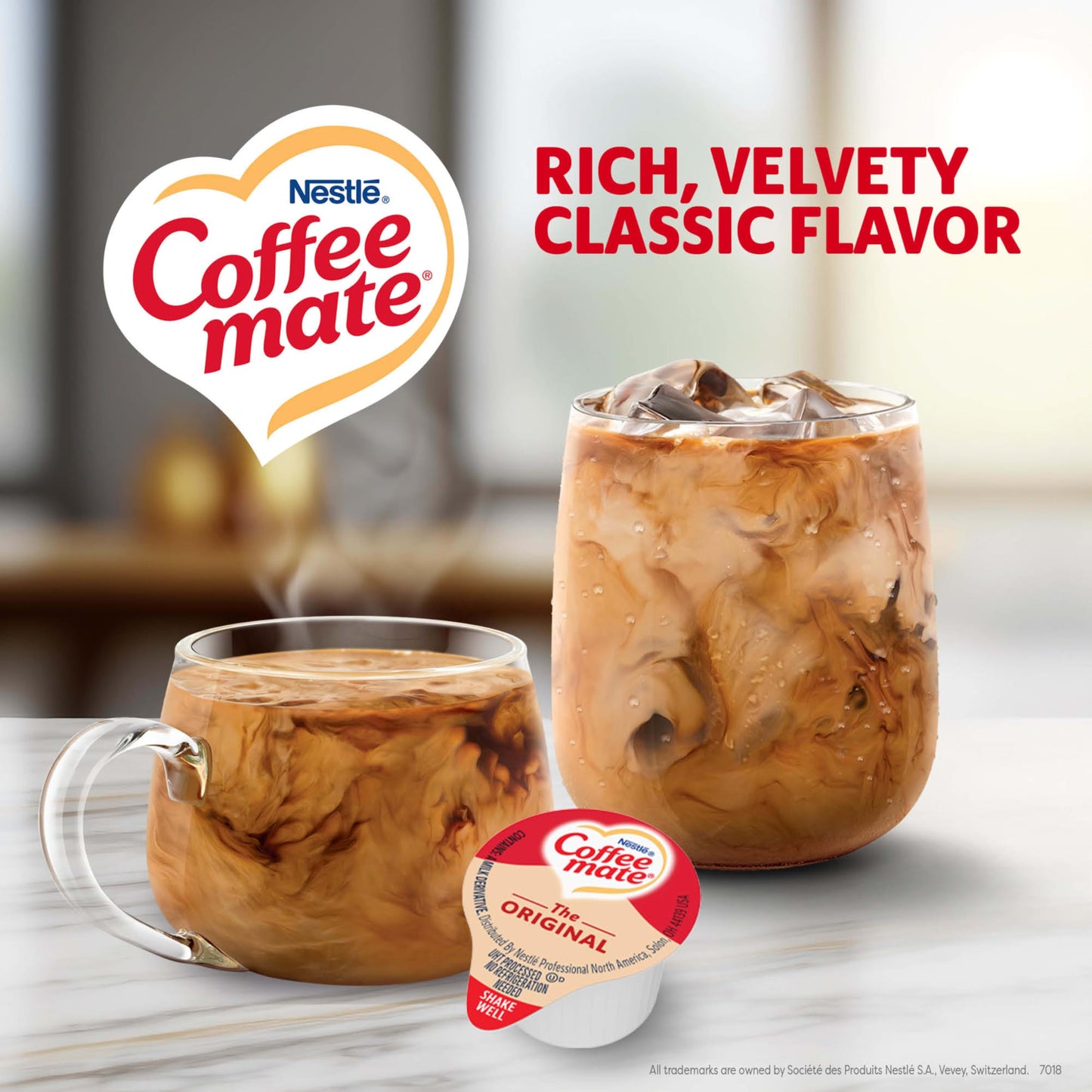 Nestle Coffee mate Coffee Creamer, French Vanilla, Liquid Creamer Singles, Non Dairy, No Refrigeration, 0.375 fl oz Tubs (Pack of 180)