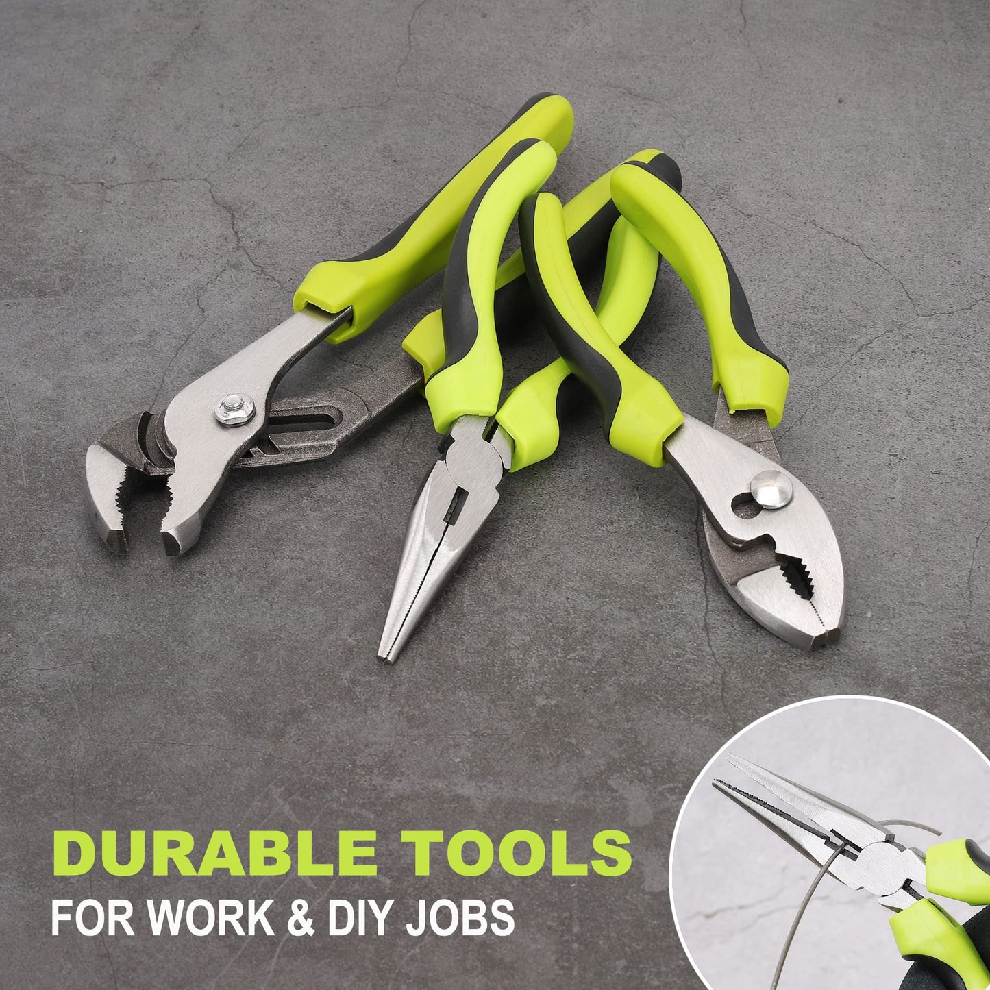 FASTPRO 232-Piece 20V Cordless Lithium-Ion Drill Driver & Home Tool Set, Household Repairing Tool Kit with Drill, 12-Inch Wide Mouth Storage Tool Bag, Green