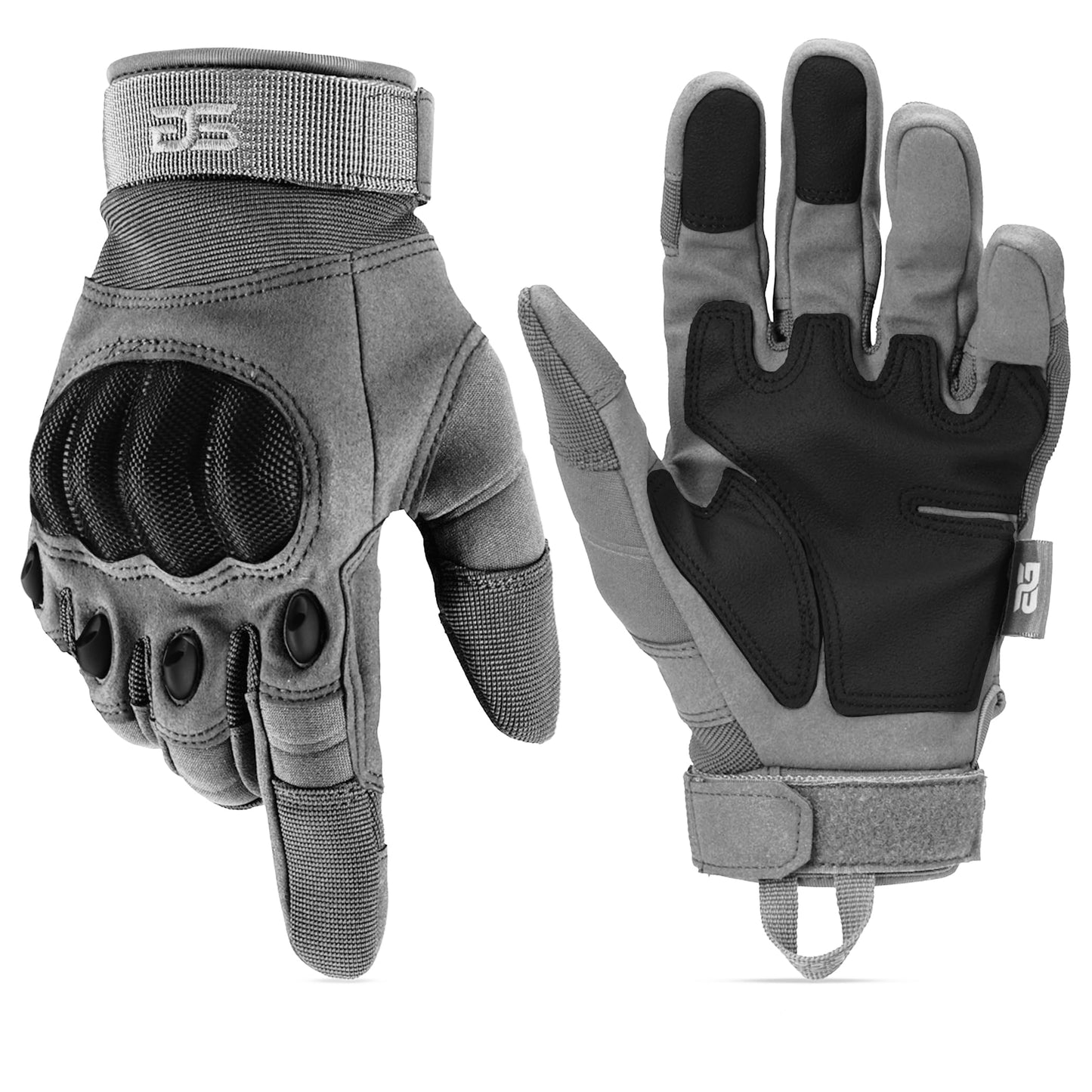 Glove Station - Tactical Shooting Hard Knuckle Gloves for Men and Woman with Touchscreen Fingers - Durable and Comfortable Hand-Gear for Outdoor Work Shooting and Hunting