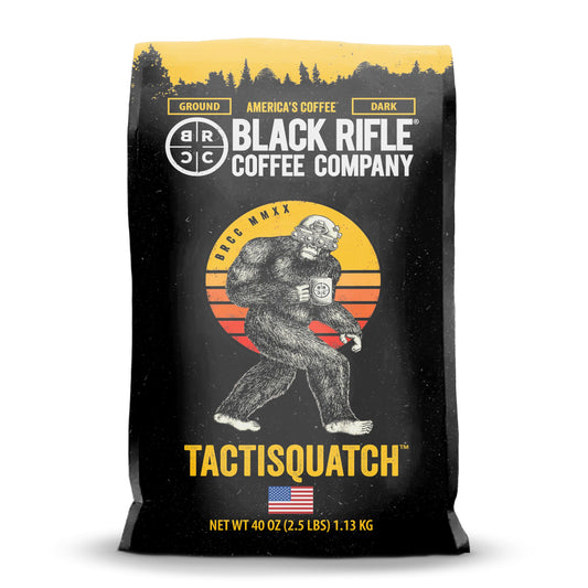 Black Rifle Coffee Company Tactisquatch Dark Roast Ground Coffee, 40 OZ Bag