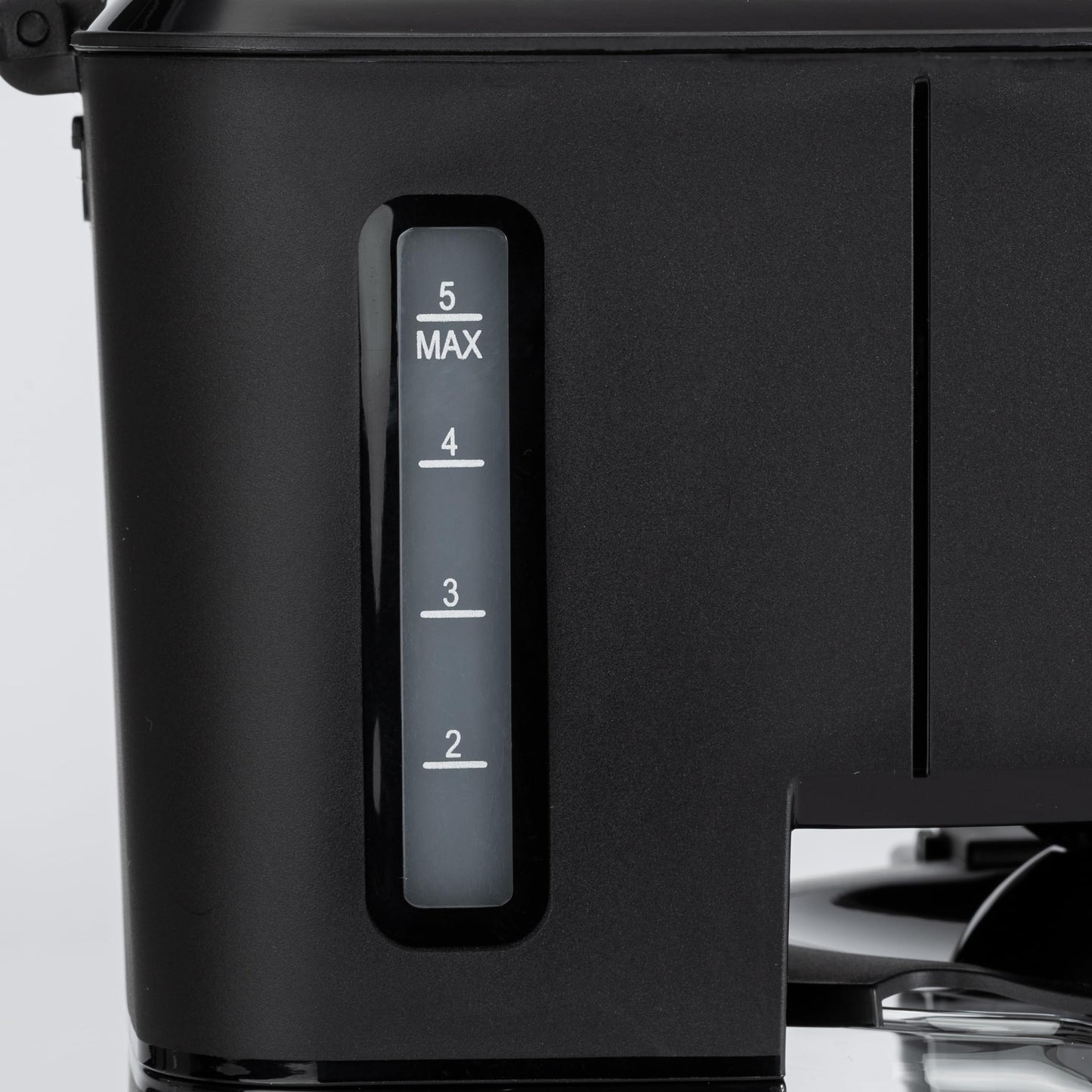 Amazon Basics Coffee Makers, 5-Cup Coffee Machines with Reusable Filter, Coffee Pots, Black & Stainless Steel