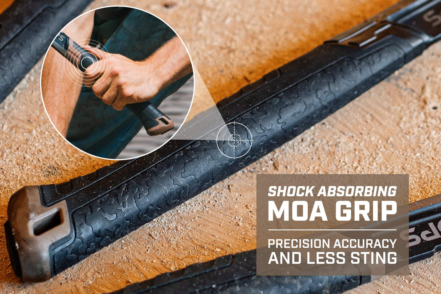 Spec Ops Tools Nailing Hammer, 20 oz, Rip Claw, Smooth Face, Shock-Absorbing Grip, 3% Donated to Veterans